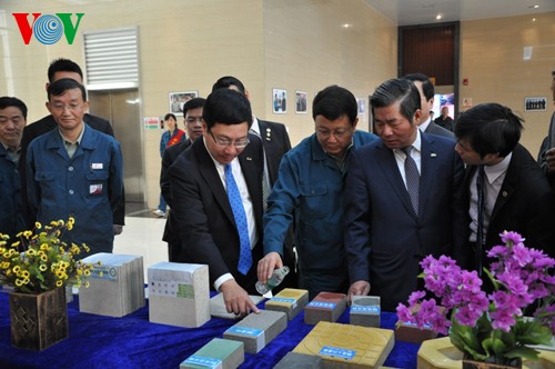 Deputy PM Pham Binh Minh visits Kunming Iron & Steel Group  - ảnh 1